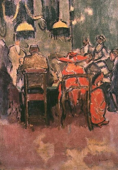 Baccarat, Dieppe by Walter Richard Sickert